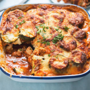 Moussaka Courgette Poulet Low Carb Portion 500g