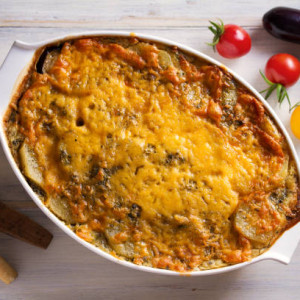 Moussaka Aubergine Poulet Low carb Portion 500g