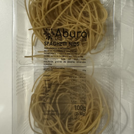 2X50 g de spaghettis Abura pauvres en glucides